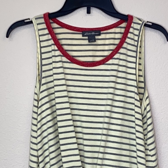 Eddie Bauer Front Tuck Tank Top Size Large - Picture 2 of 8